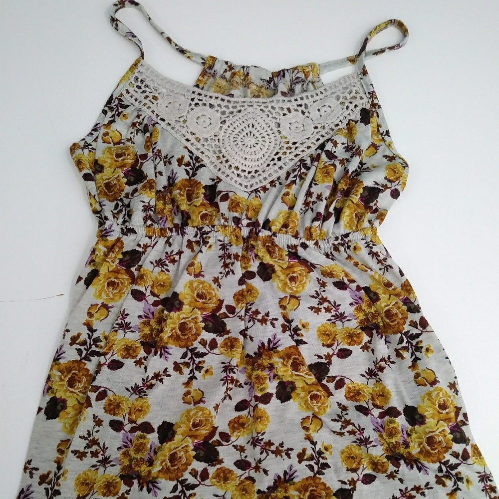 Yellow Floral Blouse